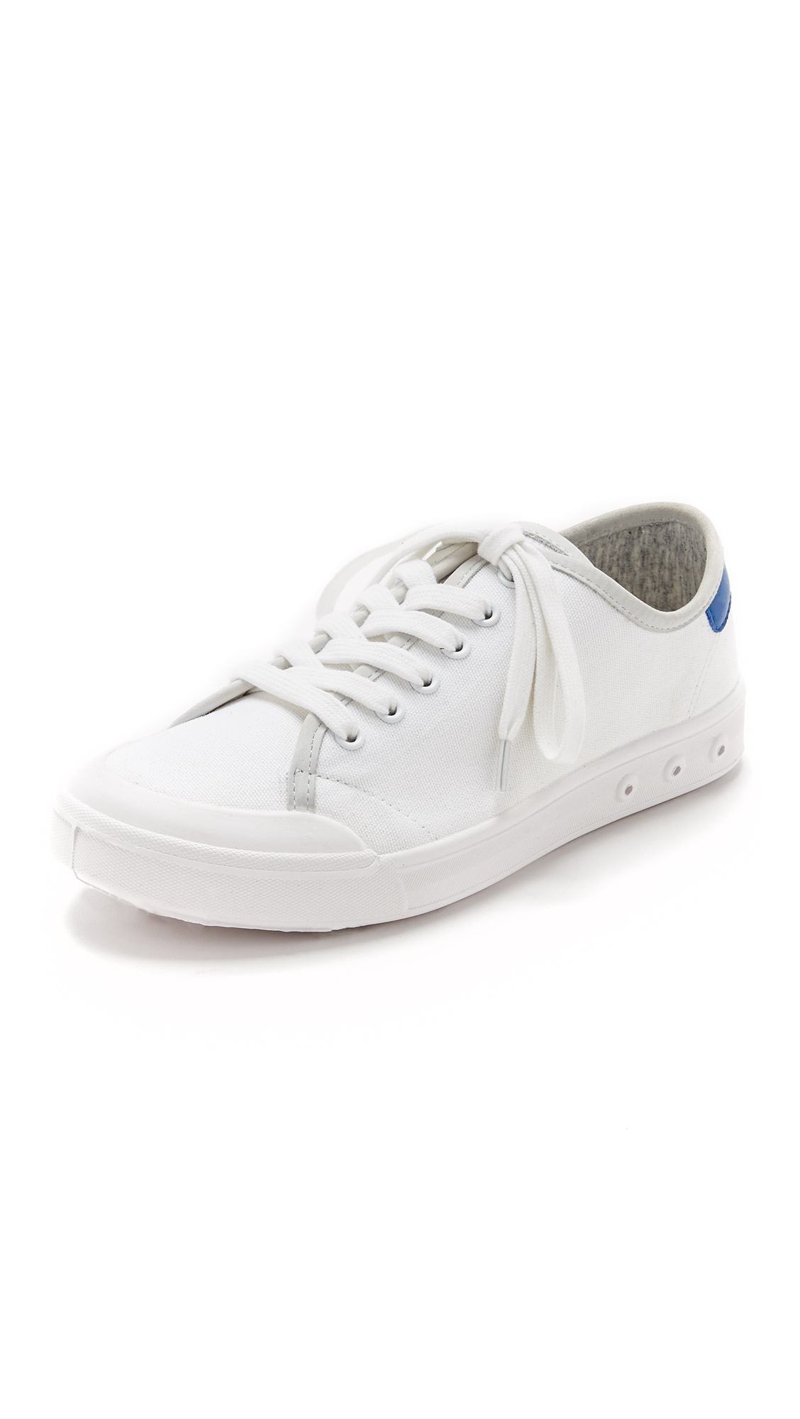 Rag & bone Standard Issue Lace Up Sneakers in White | Lyst