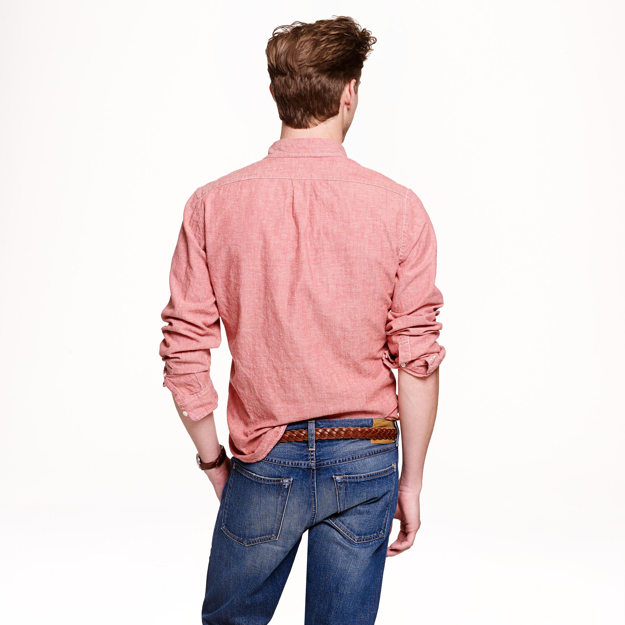 j crew slim shirts