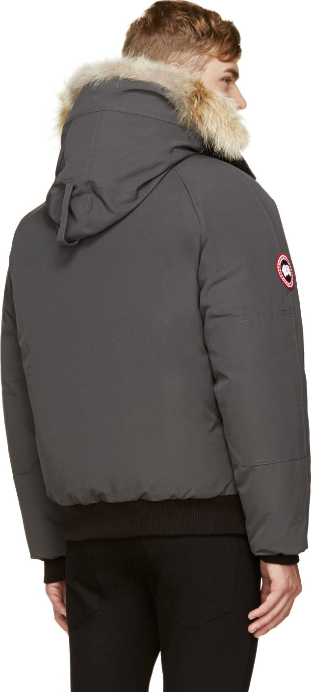 canada goose grey bomber jacket canada goose grey bomber jacket