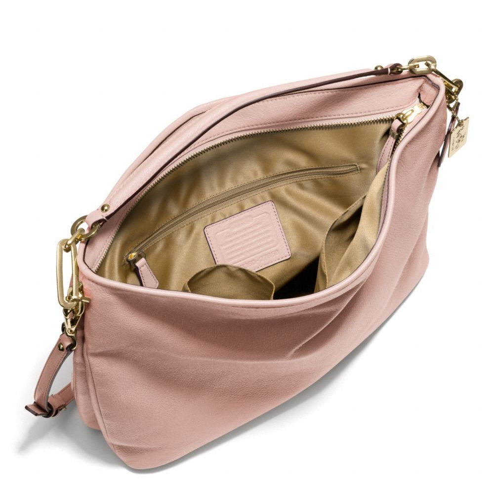 coach hobo peach