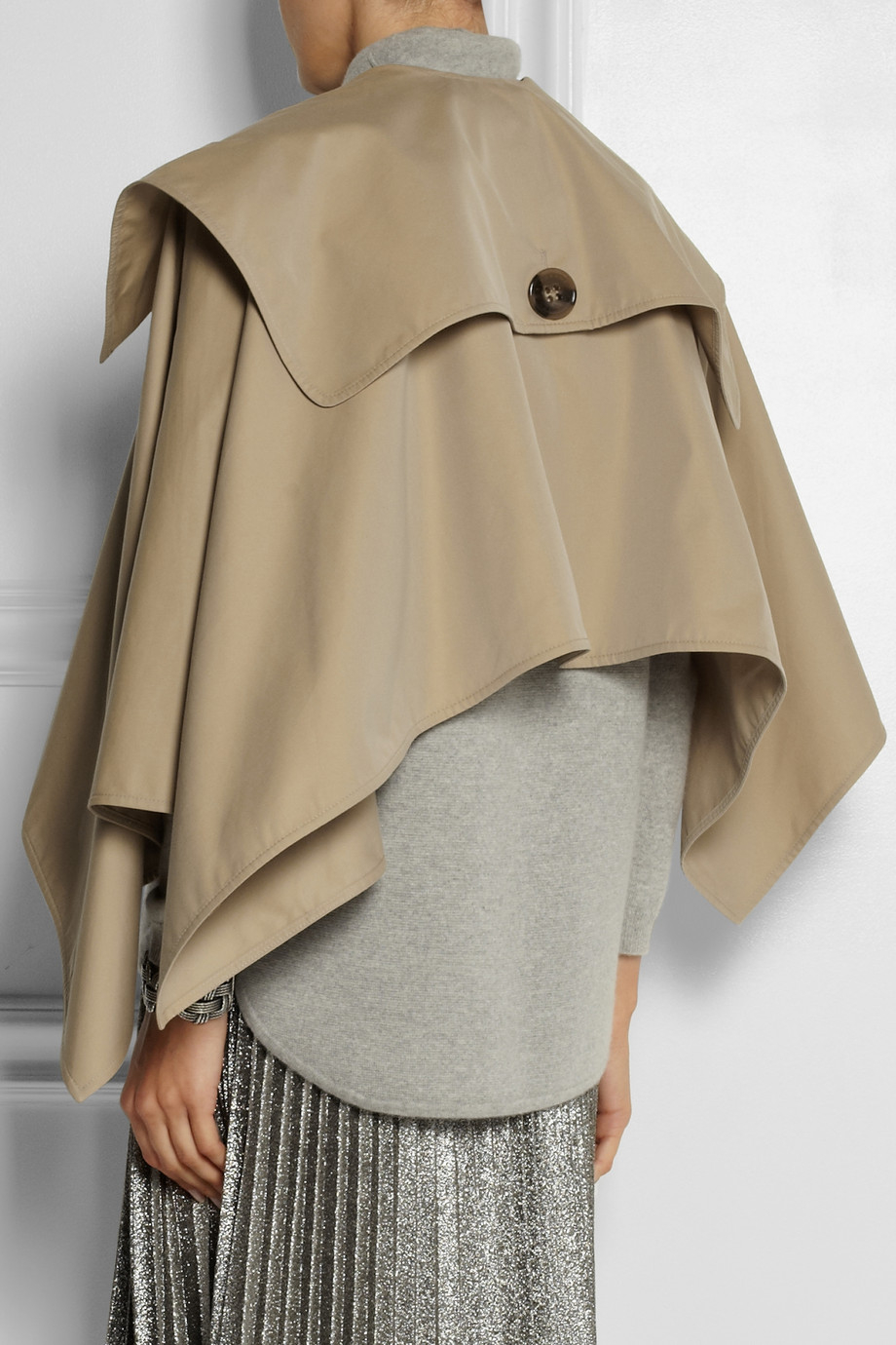 burberry jersey cape