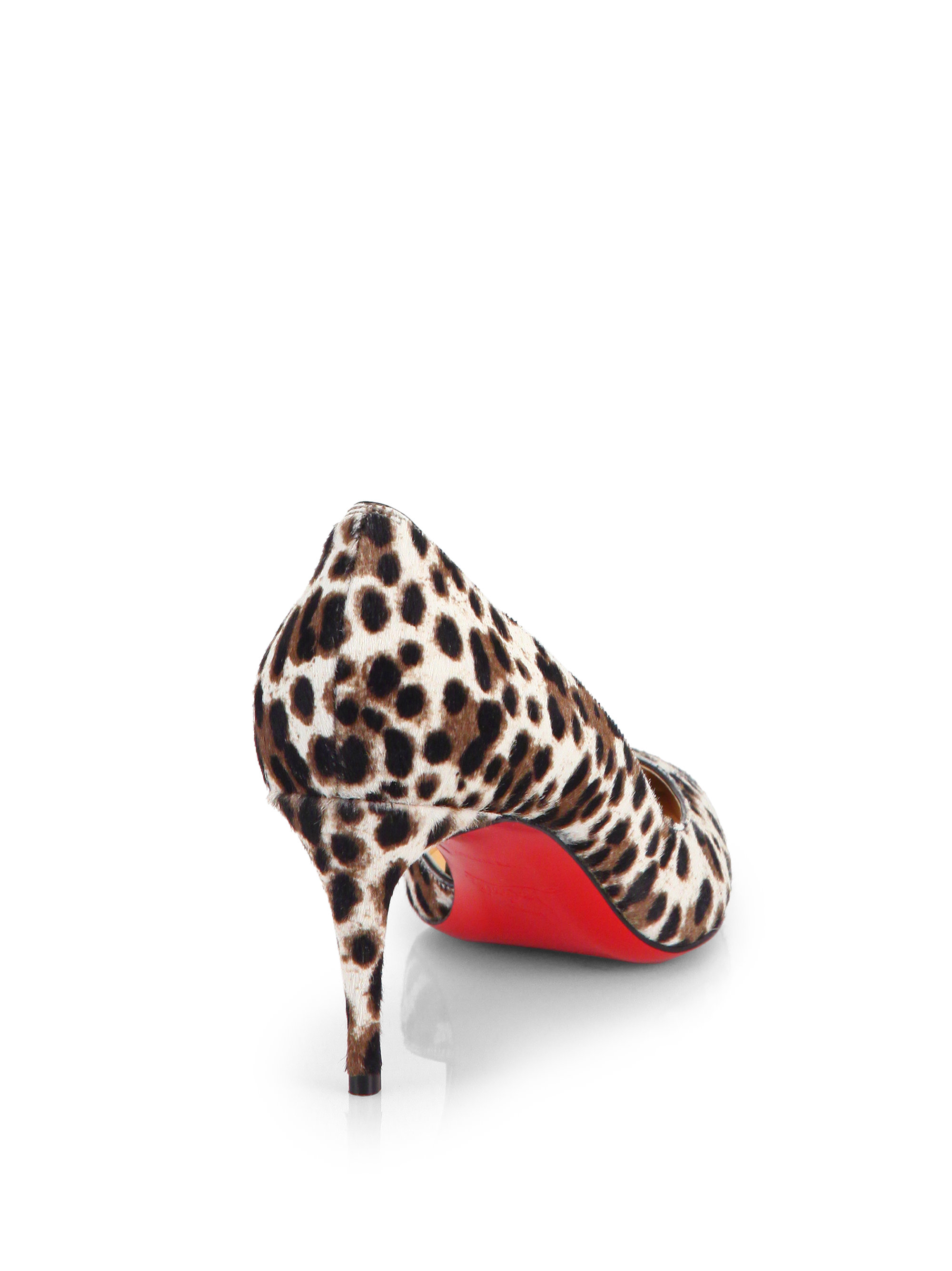 louis vuitton red bottom heels - christian louboutin leopard print pumps
