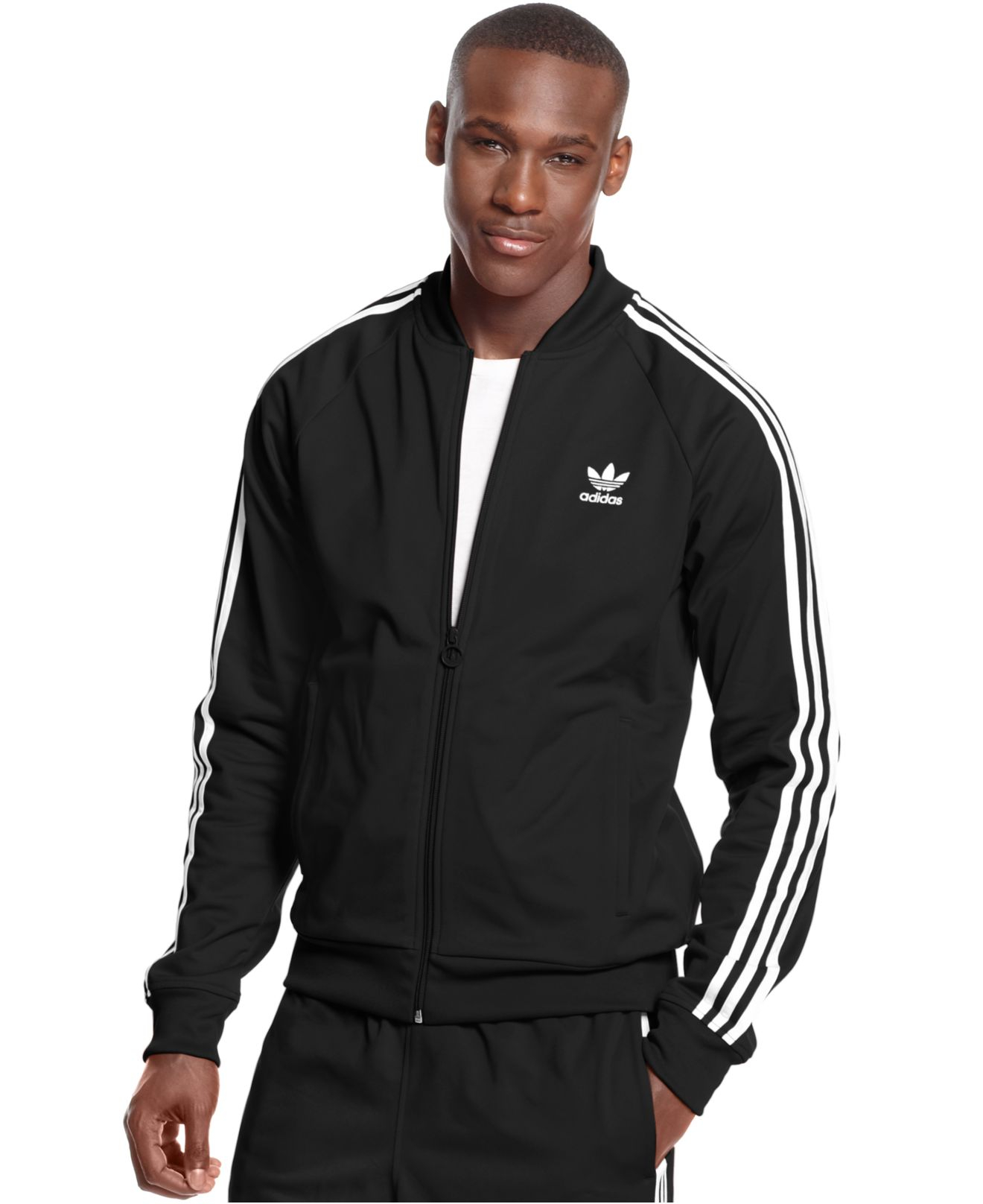 Lyst - Adidas Originals Superstar Track Jacket in Black for Men Gallery