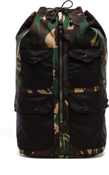 Filson Duffle Backpack in Green for Men (Camo) | Lyst