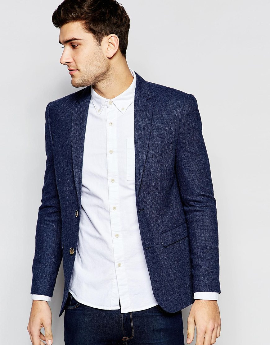 jack & jones blue jacket