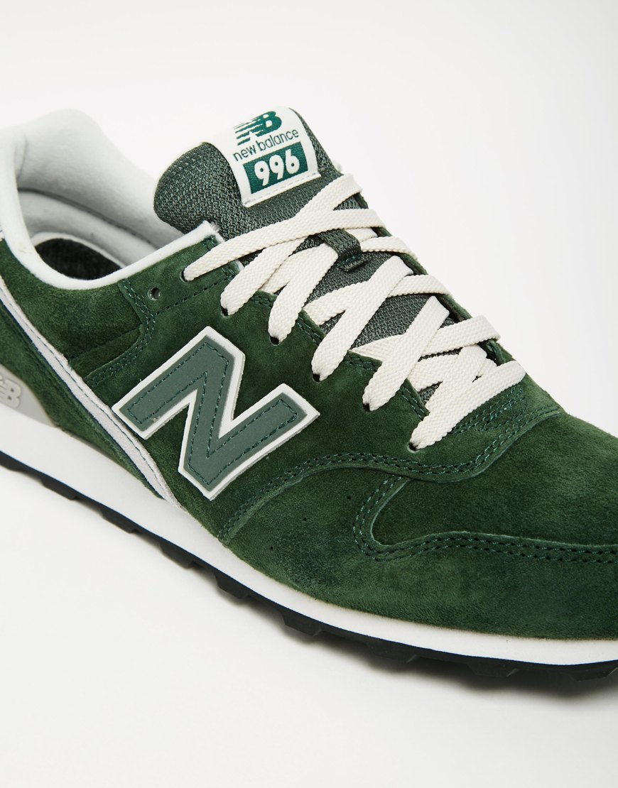 new balance 550 ecru & green trainers