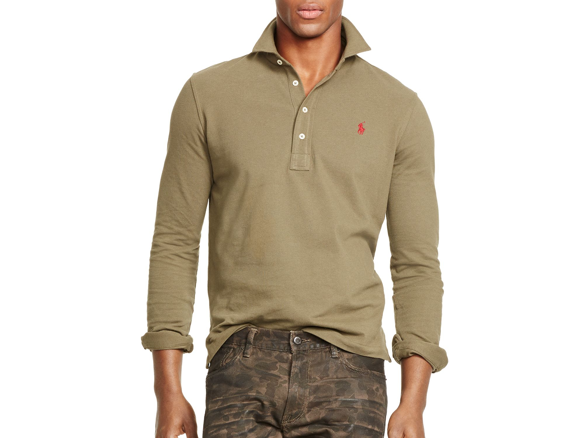 men's solid turtleneck shirt