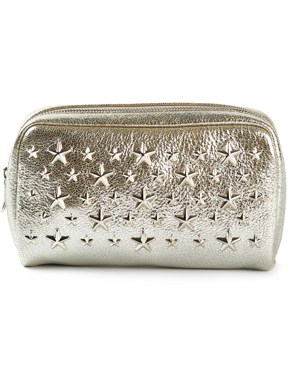 Lyst - Jimmy Choo Studded Makeup Bag in Metallic