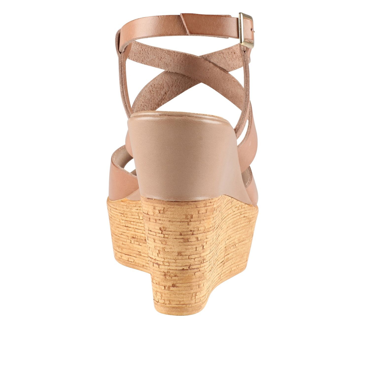 Aldo Dradolle Ankle Strap Wedge Sandals in Brown Lyst