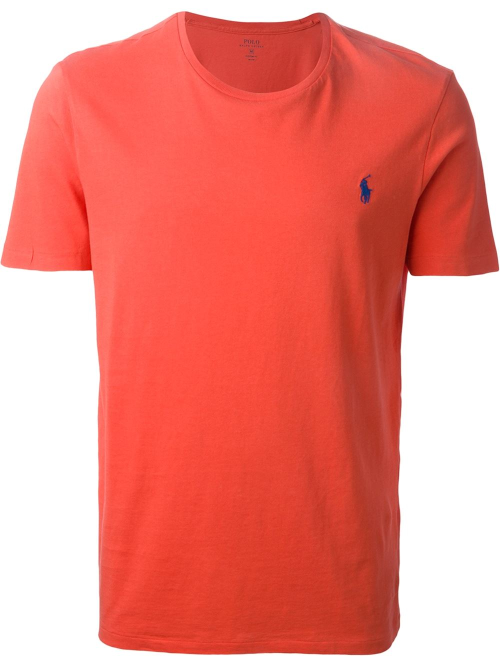 Polo ralph lauren Logo Embroidered T-shirt in Red for Men | Lyst