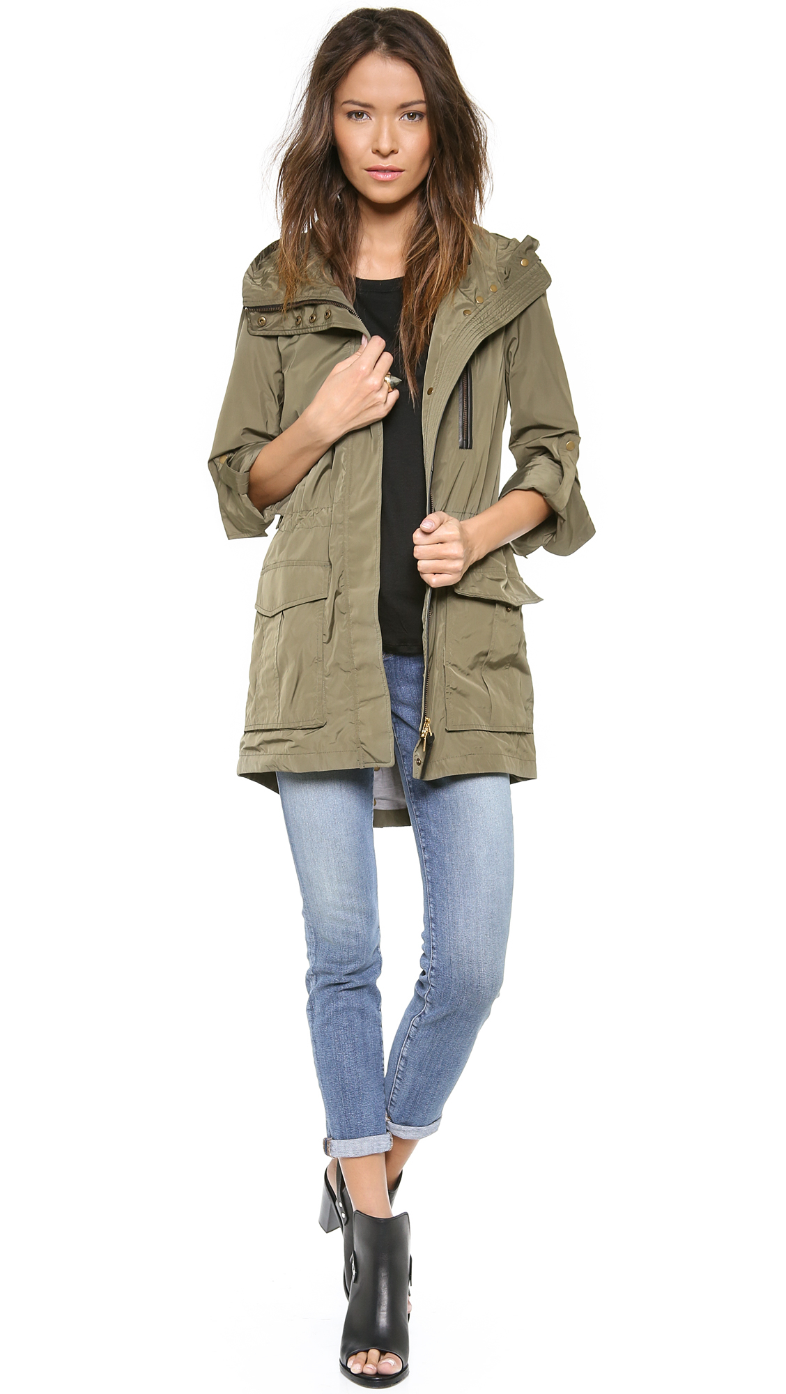 Lyst - Mackage Gypsy Coat in Natural