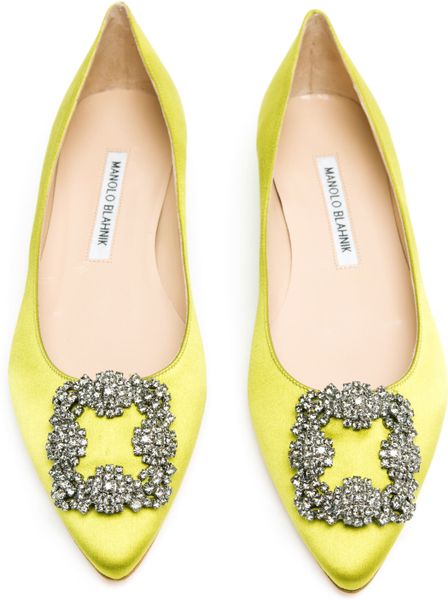 Manolo Blahnik Flats | Lyst™