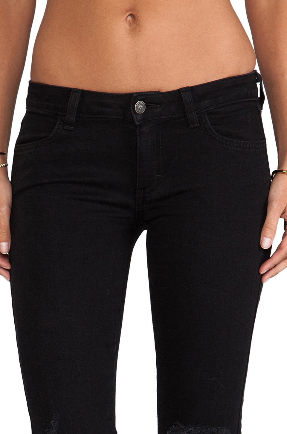 Lyst - Siwy Hannah Distressed in Black
