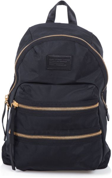 Marc By Marc Jacobs Nylon Backpack in Black for Men | Lyst