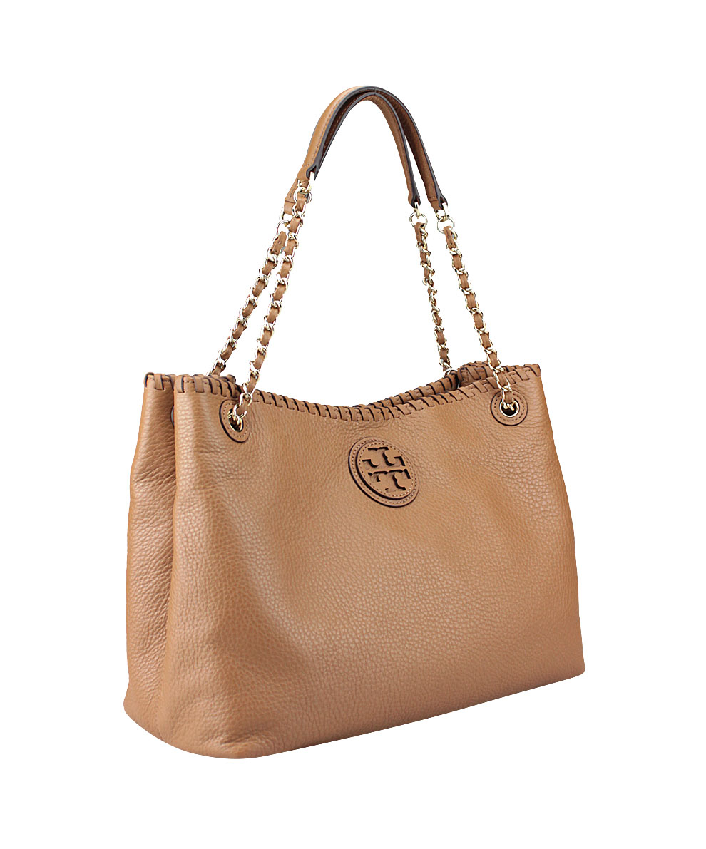 tory burch marion suede tote