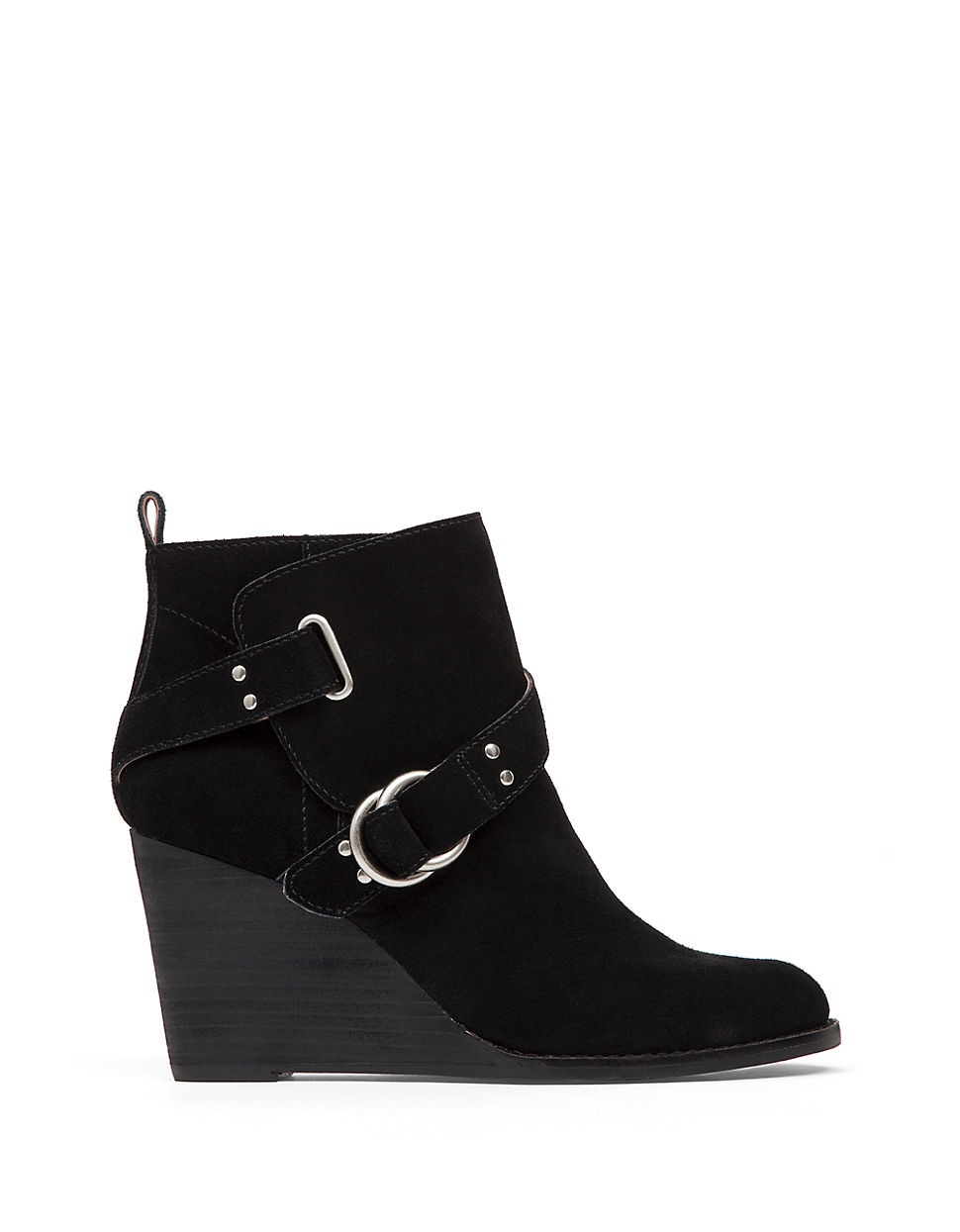 lucky brand wedge ankle boots