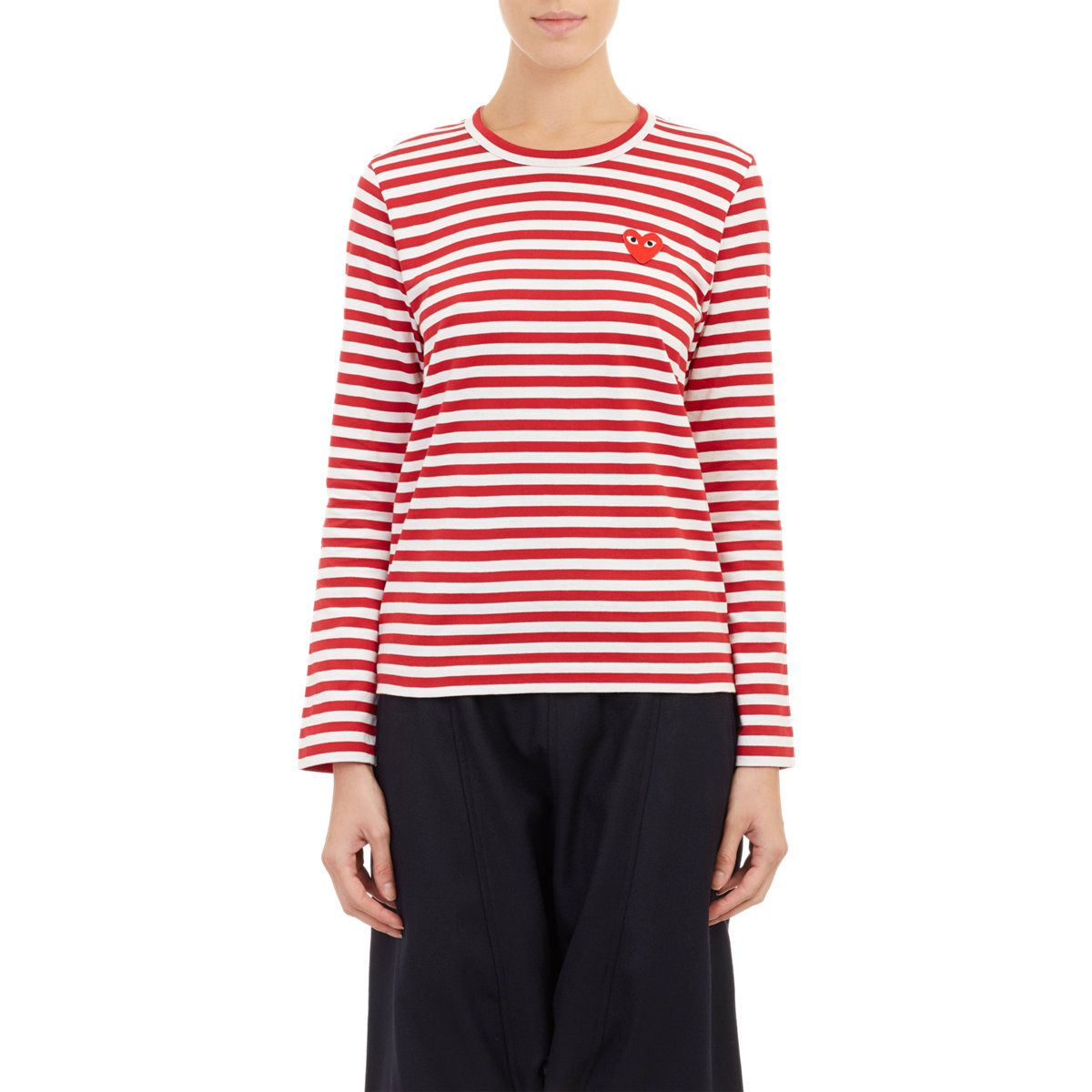 comme de garcons women's t shirt