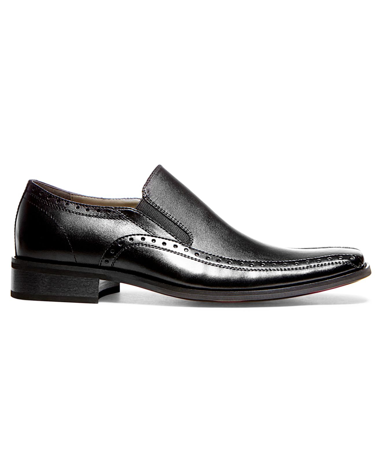 Lyst - Steve Madden Kaptive Slip-on Dress Shoes in Black for Men