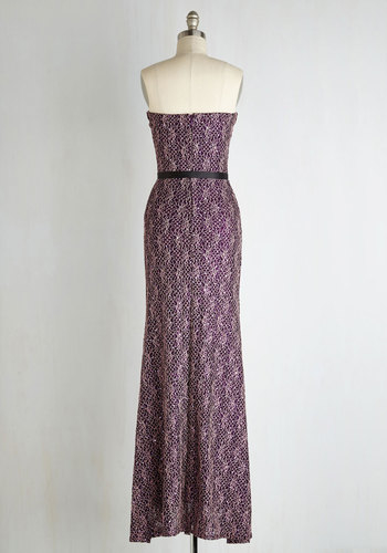 Flashy Purple Dress