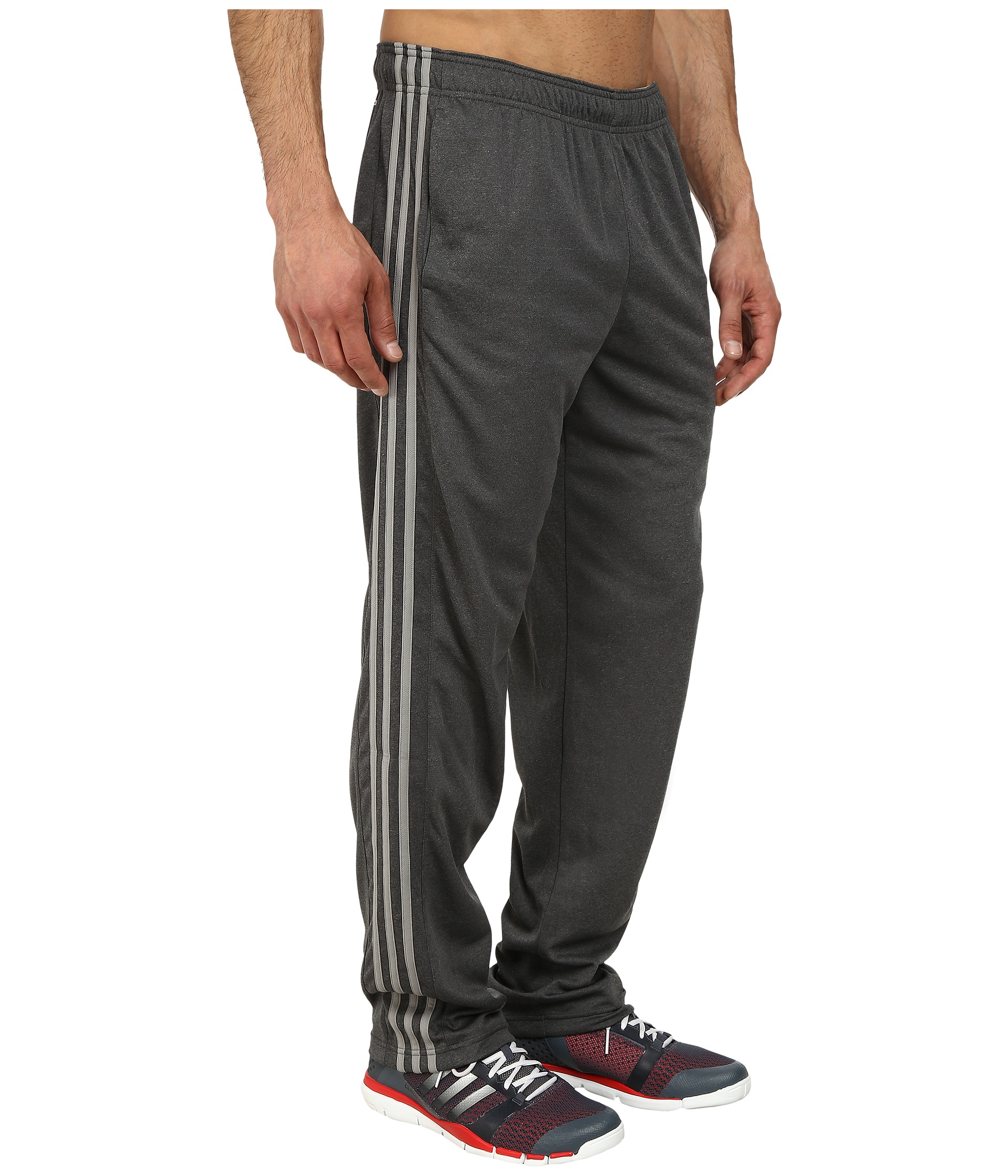 mens adidas 3 stripe pants