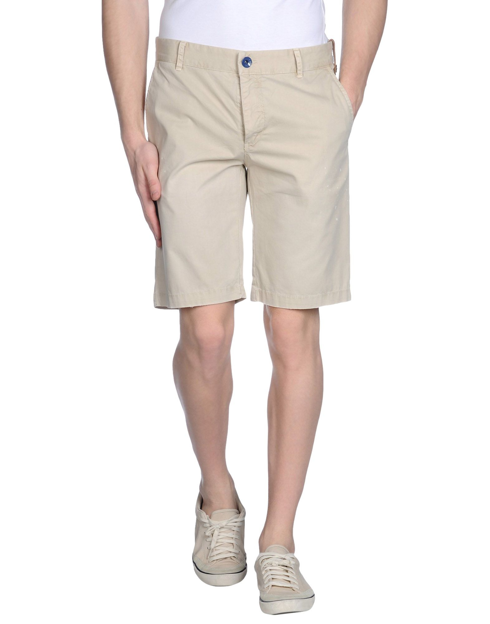 At.p.co Bermuda Shorts in Natural for Men | Lyst