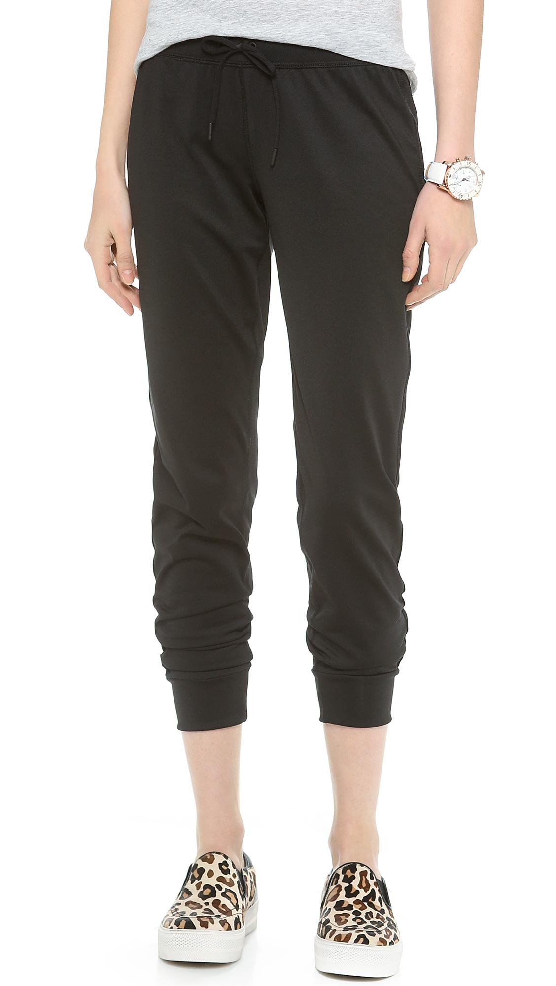 Juicy Couture Juicy Sport Modern Track Pants in Black (Pitch Black) | Lyst