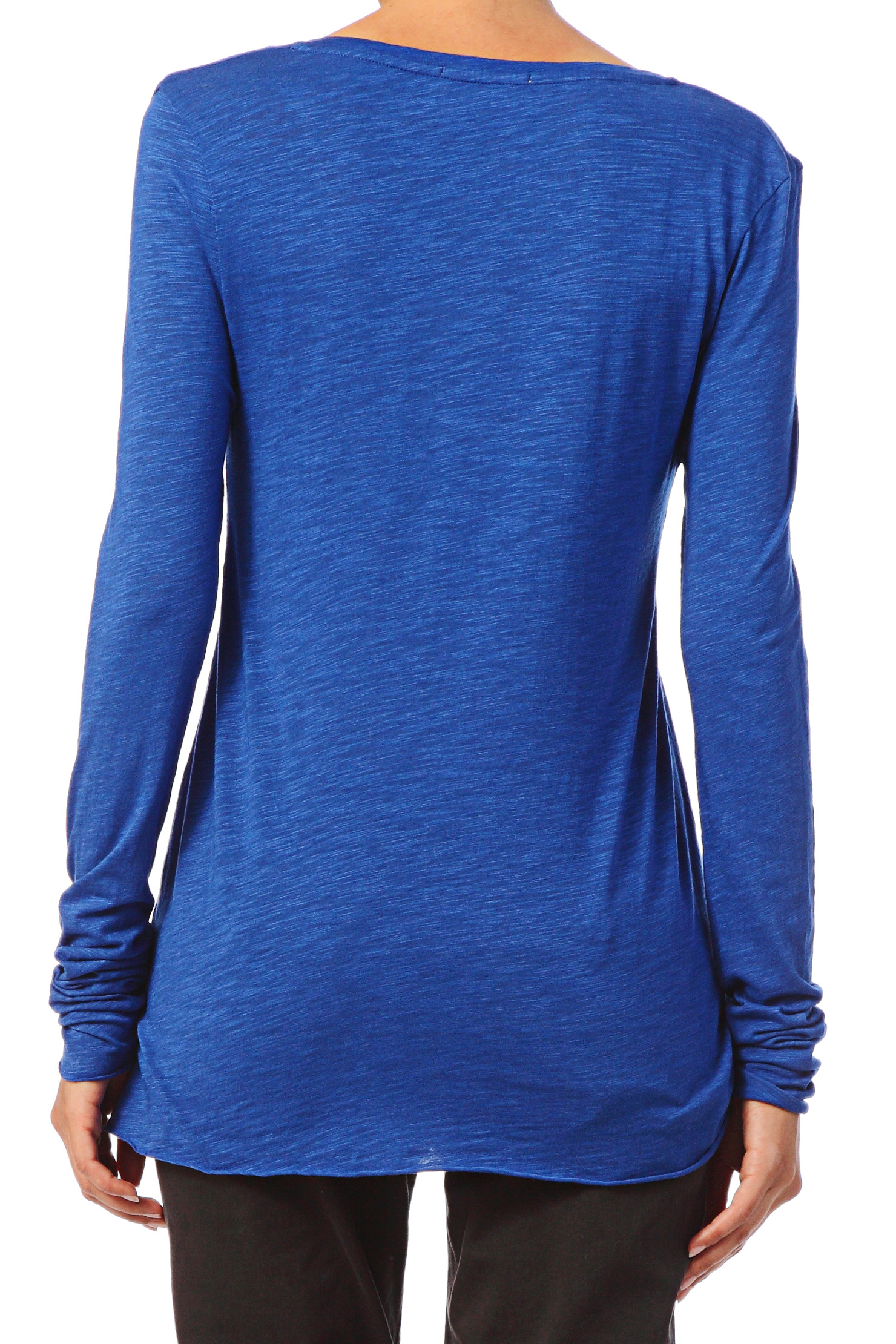 Refund Policy Blue eyes pattern This long sleeve top comes with a v-shaped neckline that makes it a bit more fun and interesting when you design it. Made from 90% Polyester, 10% Spandex Soft, stretchy, lightweight and quick drying fabric Standard Fit Fully Customizable Machine wash Designs imprinted using an advance heat sublimation technique, CowCow is an.