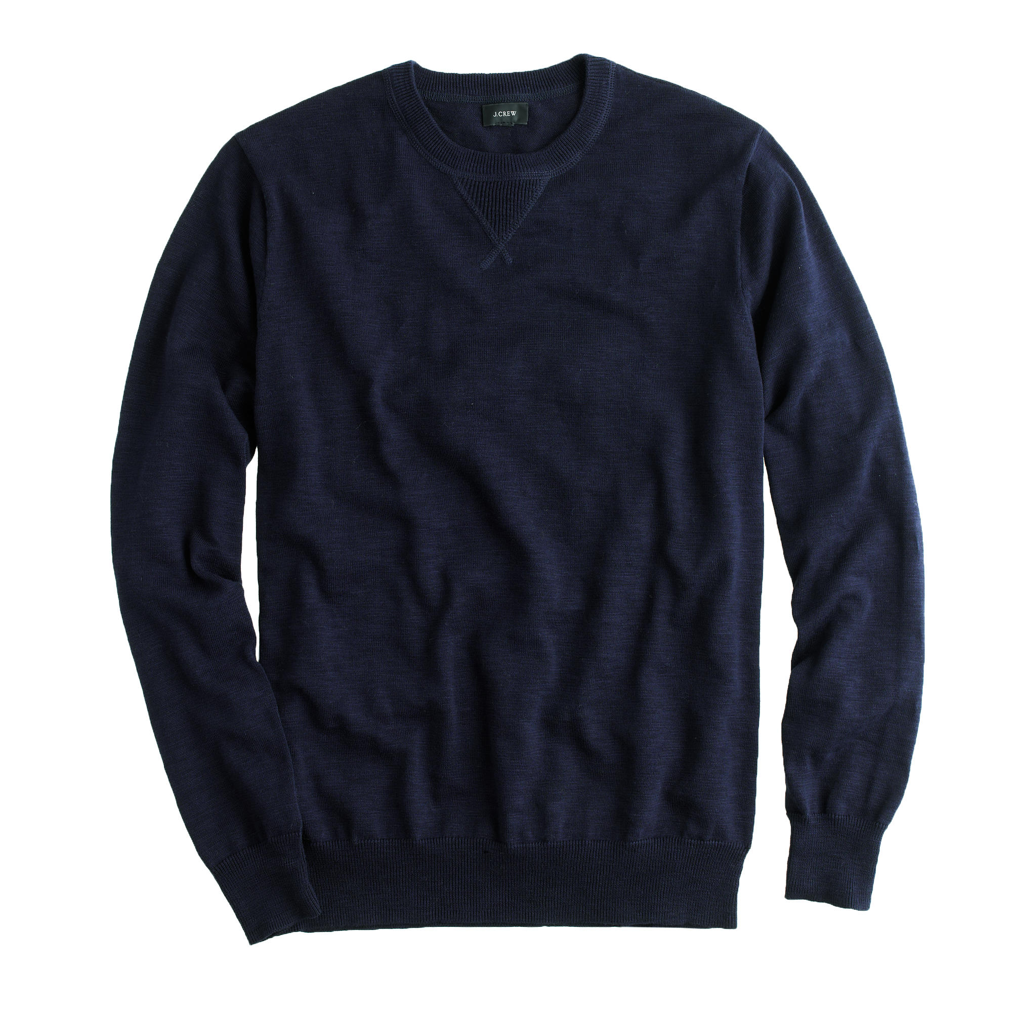 Lyst - J.Crew Slim Rugged Cotton Sweatshirt Sweater in Blue for Men