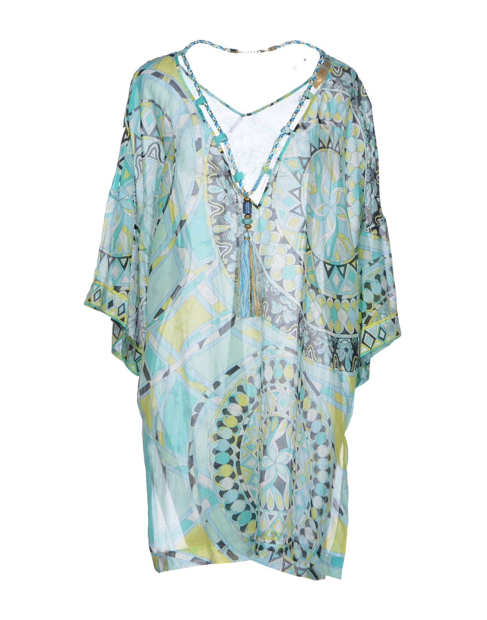 Emilio pucci Kaftan in Green | Lyst