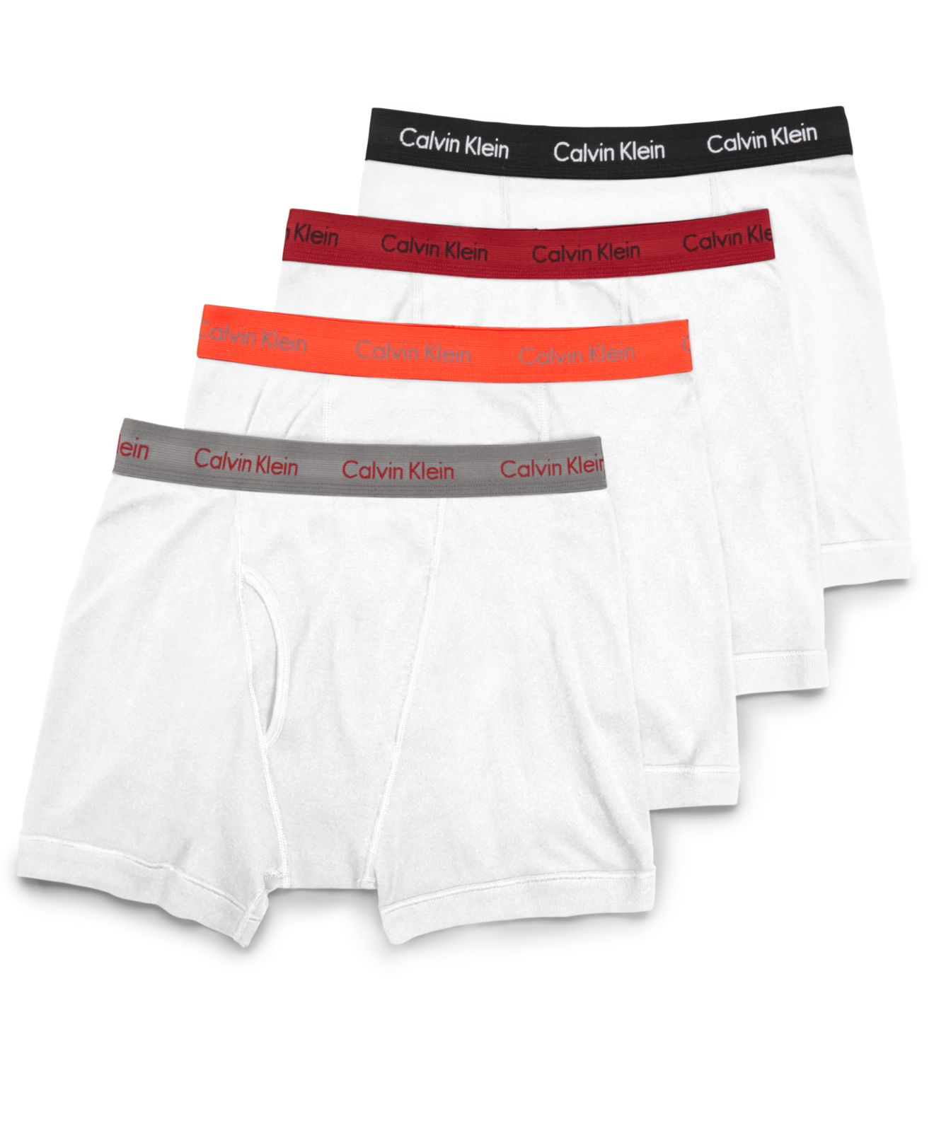 Calvin Klein Men'S Boxer Briefs 3+1 Pack A Macy'S Exclusive in White