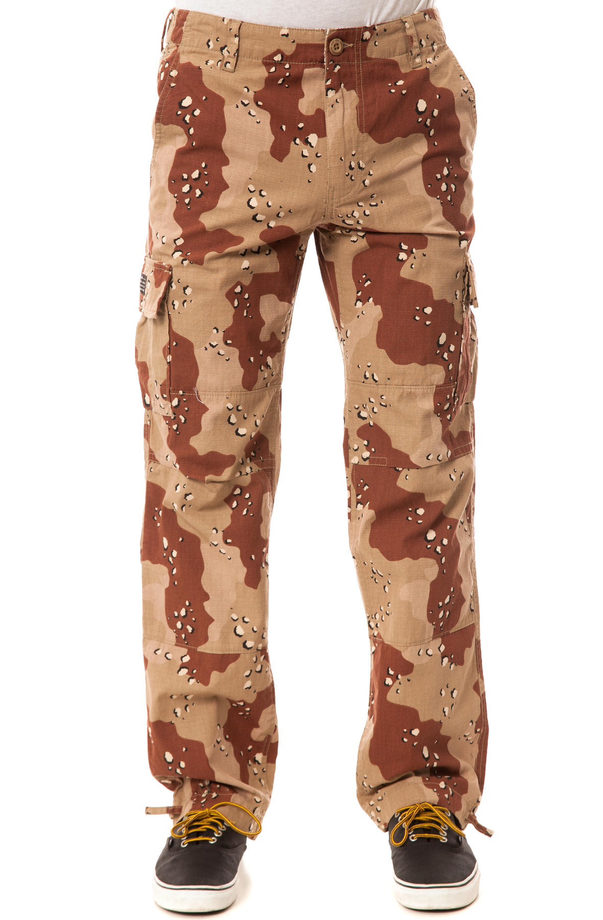 Huf The Delancey Cargo Pants in Brown for Men (Desert Camo) | Lyst