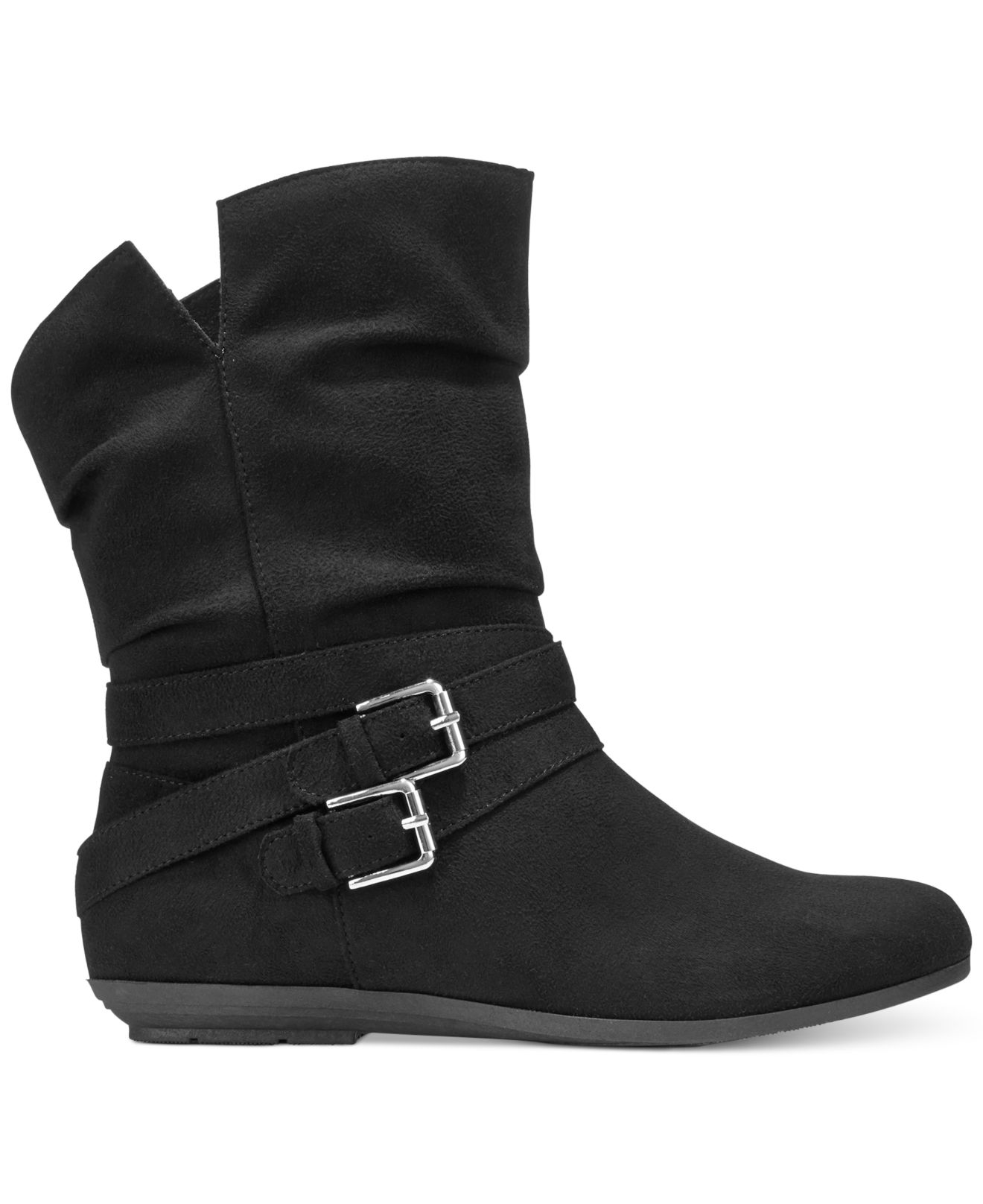 Rampage Bram Slouchy Booties in Black Lyst