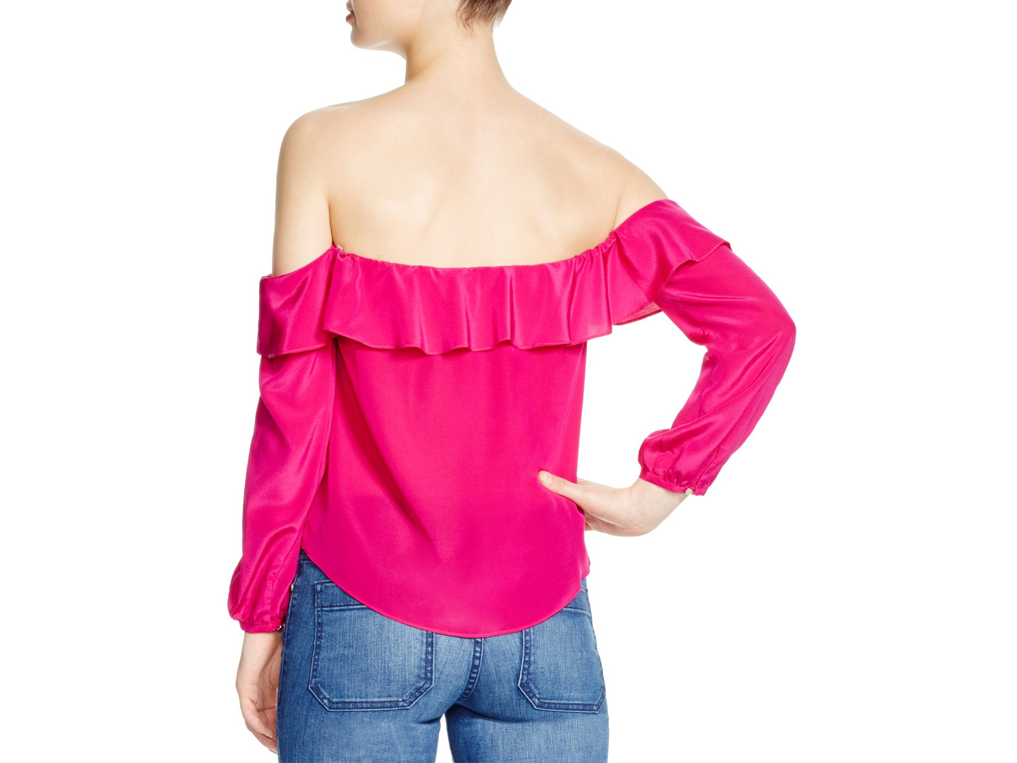 amanda uprichard silk top