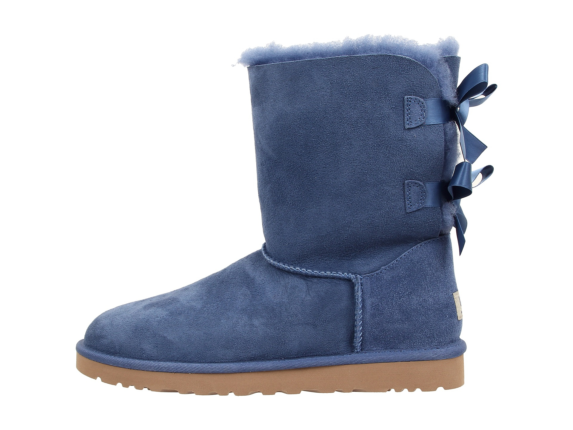 Ugg Bailey Bow in Blue (Blue Jay Twinface) | Lyst