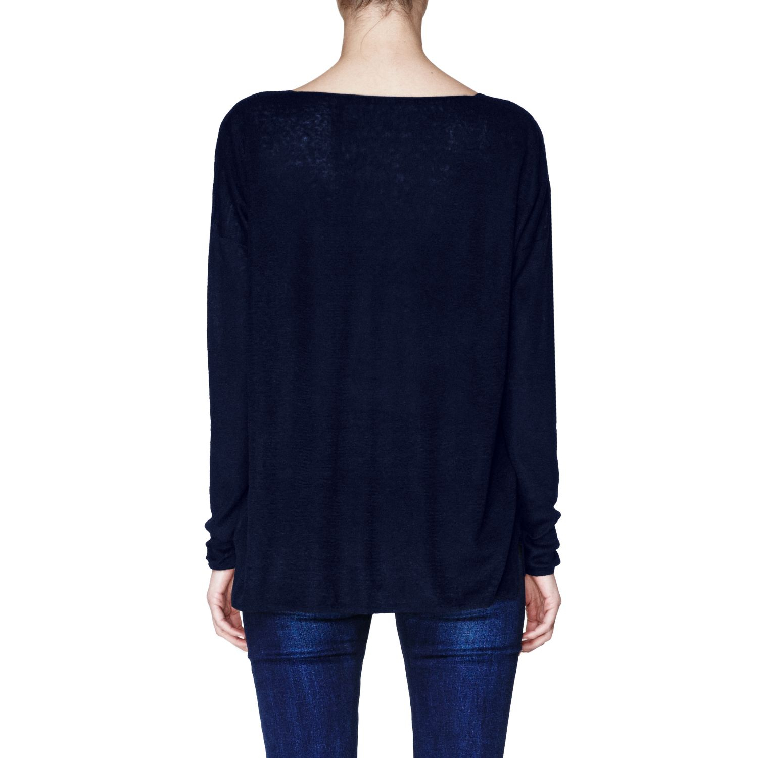 Lyst - Theory Larlissa Sweater in Sag Harbor in Blue