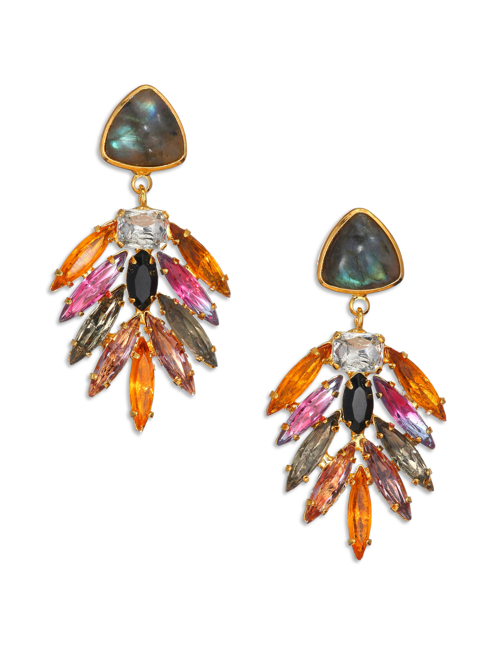 Lizzie fortunato earrings Clearance