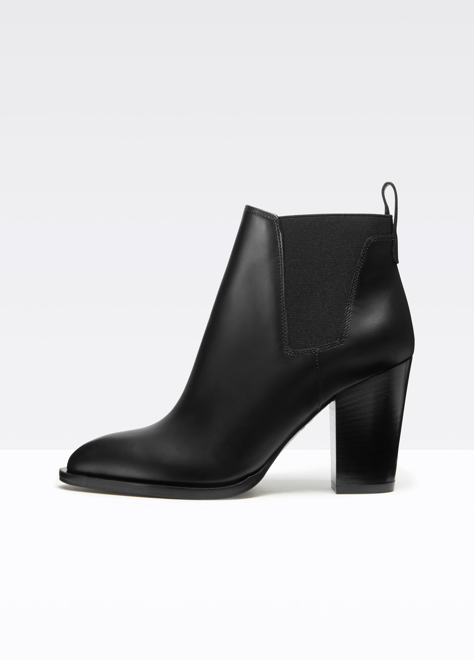 bonne leather bootie