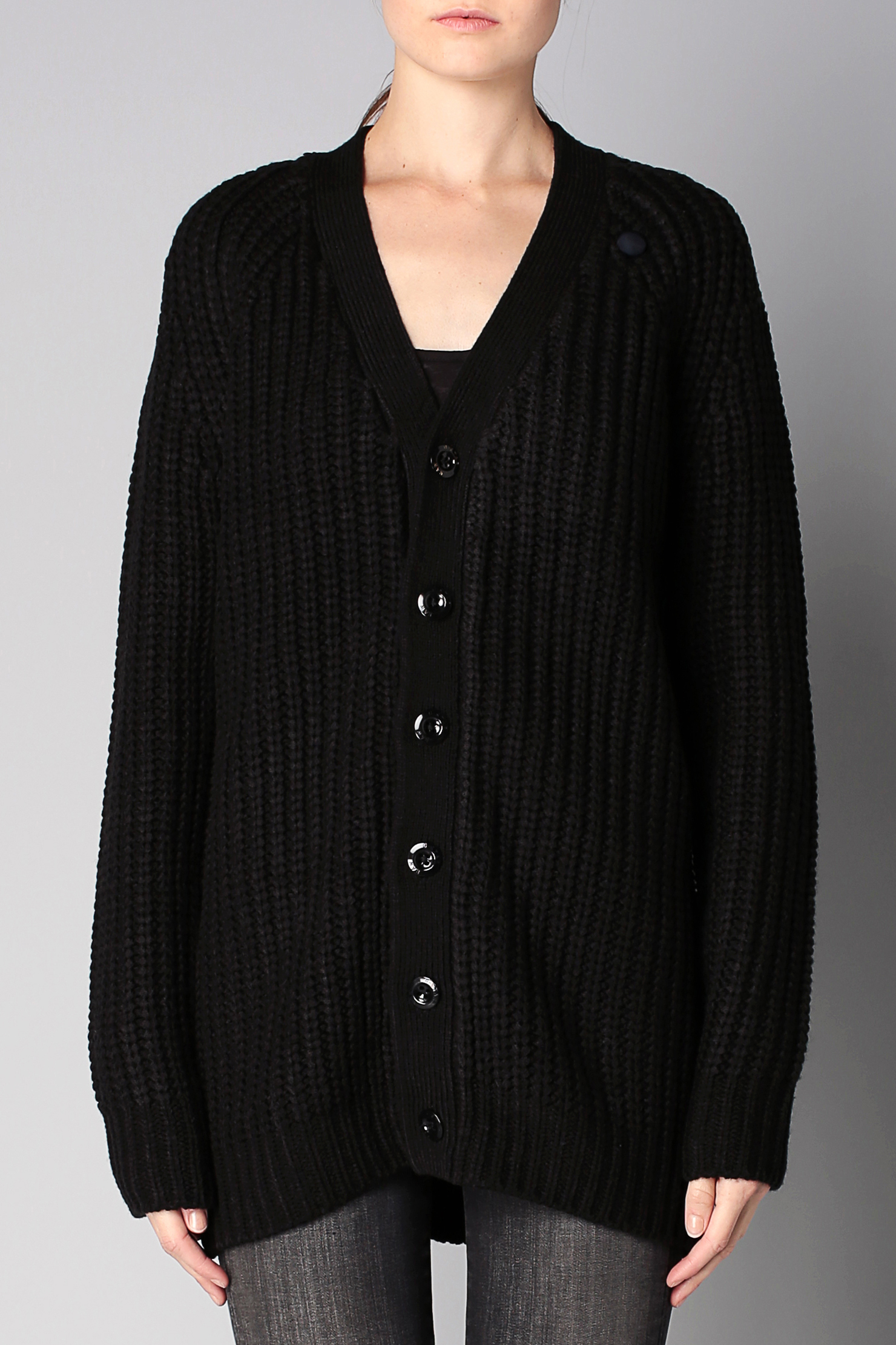  G  star  raw Cardigan  in Black Lyst