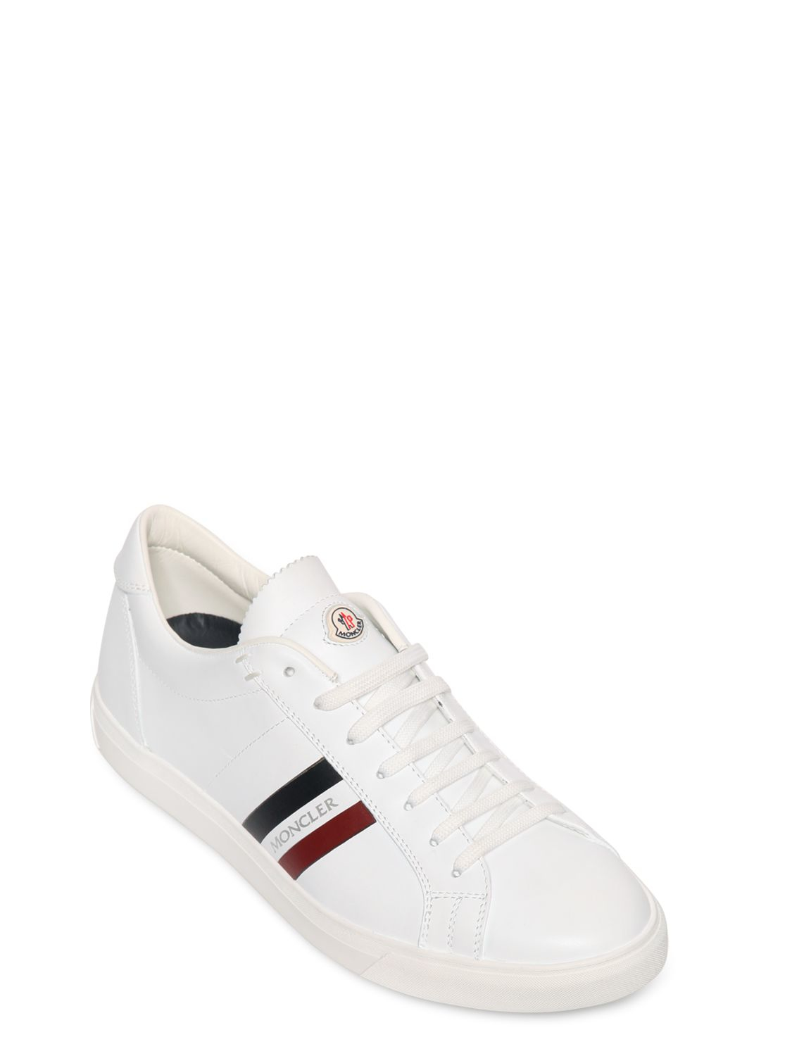 moncler white trainers