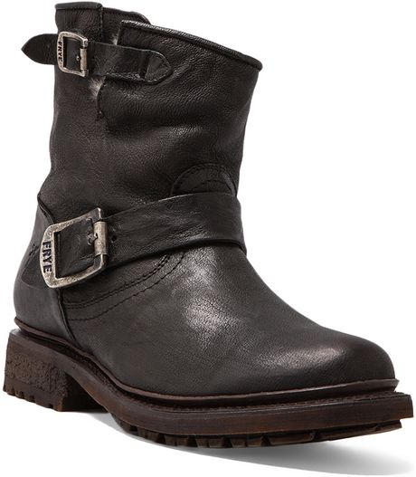 frye shearling lined boots