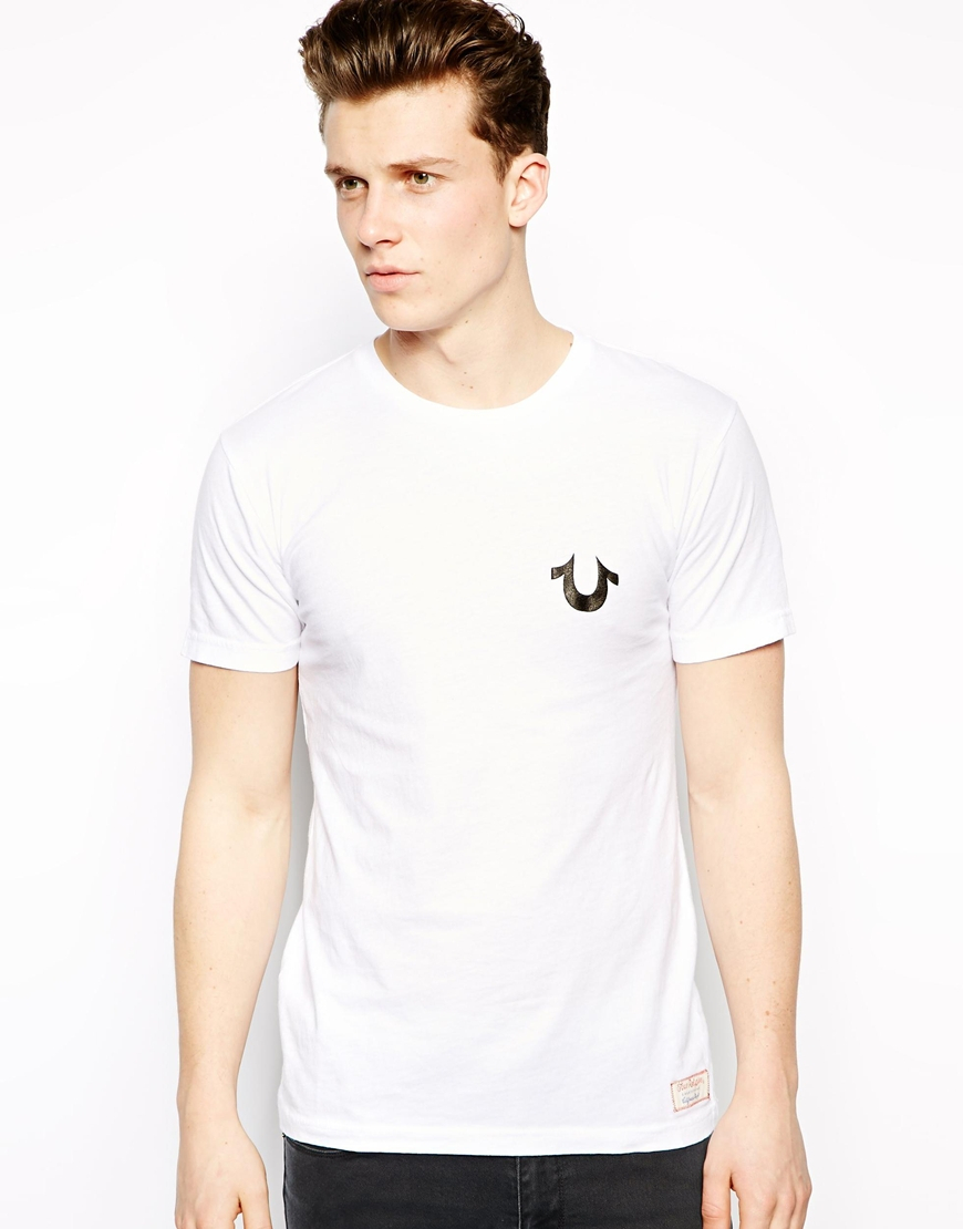 white religion t shirt