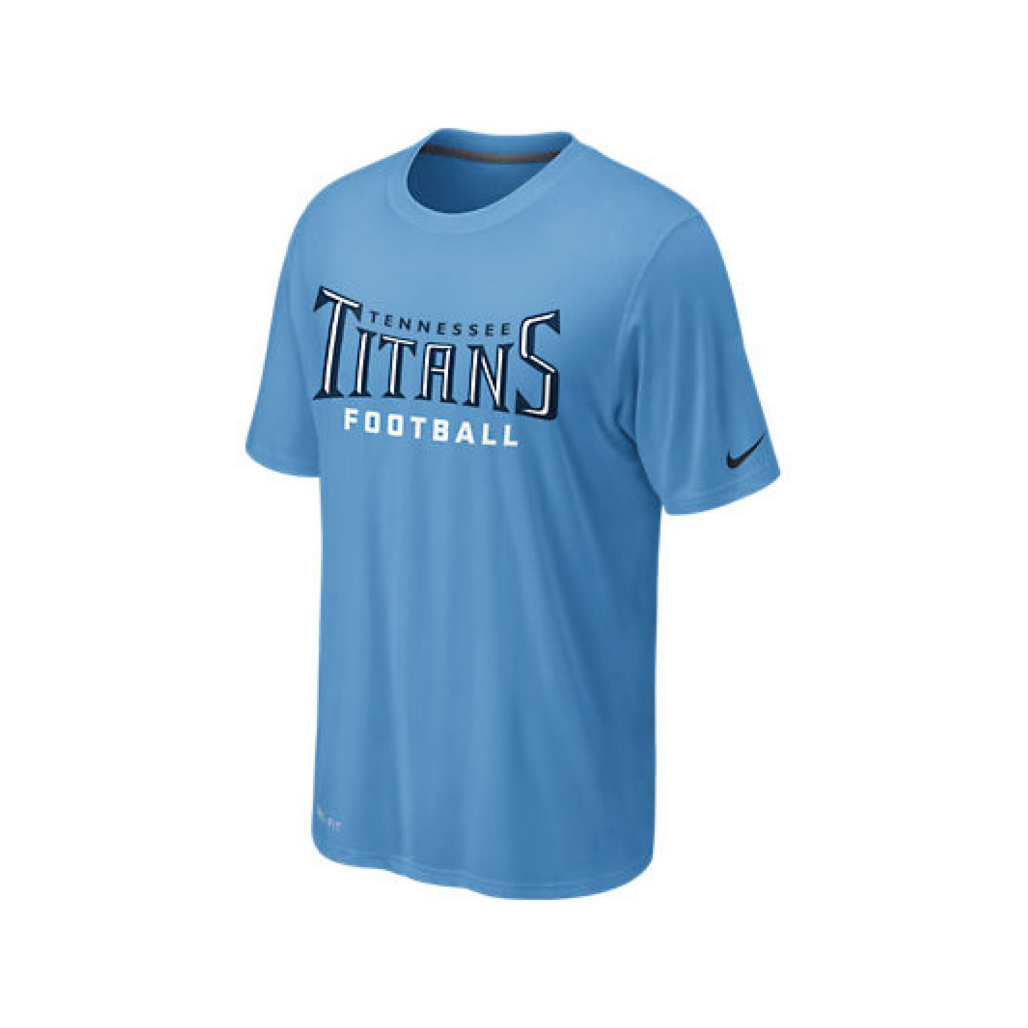 Nike Men'S Short-Sleeve Tennessee Titans Dri-Fit T-Shirt in Blue for ...