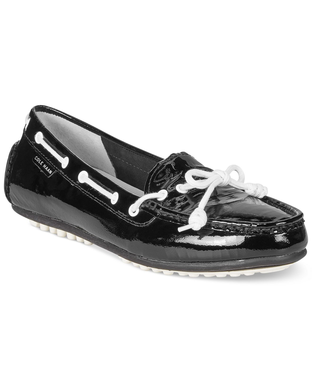 Lyst - Cole Haan Grant Escape Driver Flats in Black Gallery