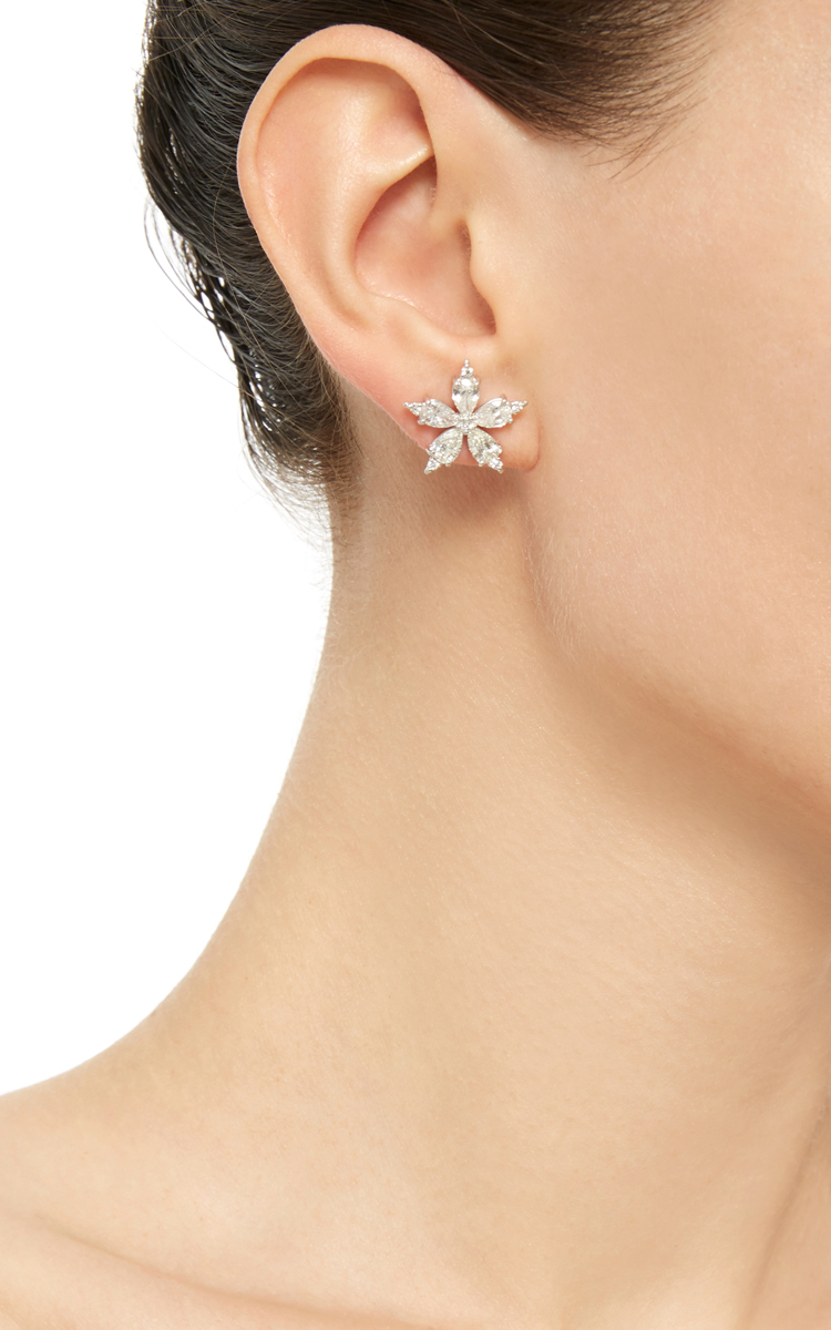 Lyst Paul Morelli Star Anise Stud Earrings In Metallic Gallery