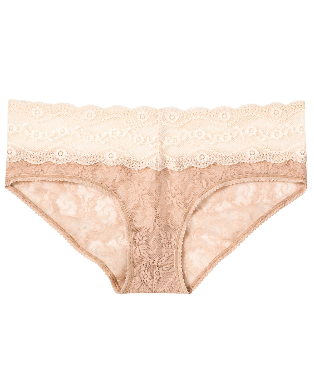 B.tempt'd By Wacoal Lace Kiss Hipster 978282 In Beige (Naughty Naked ...