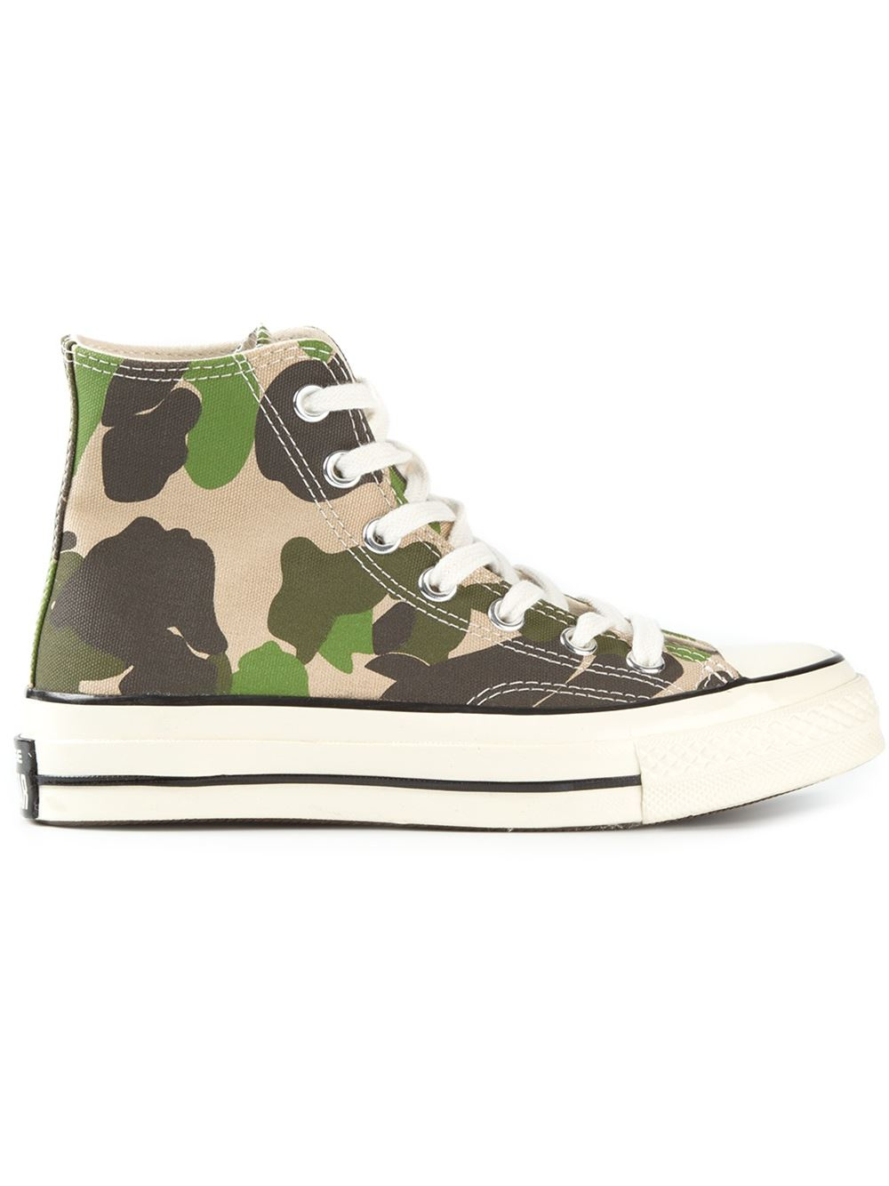 Lyst Converse Camouflage 'Chuck Taylor' HiTop Sneakers in Green for Men