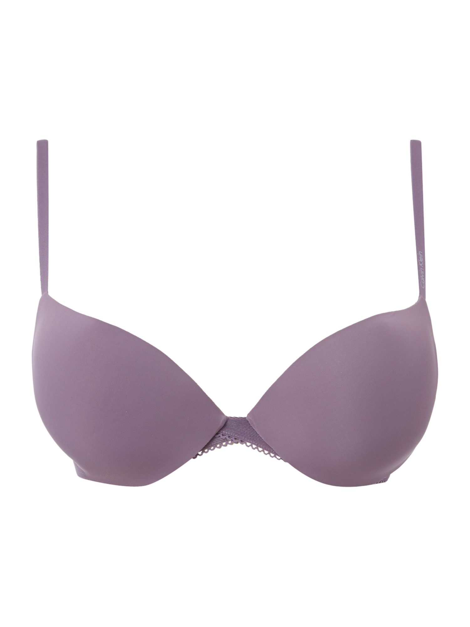 Calvin klein Icon Perfect Push Up Bra in Purple Lyst