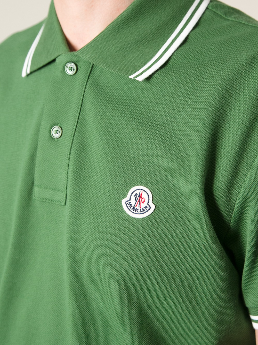 mens green moncler polo mens green moncler polo