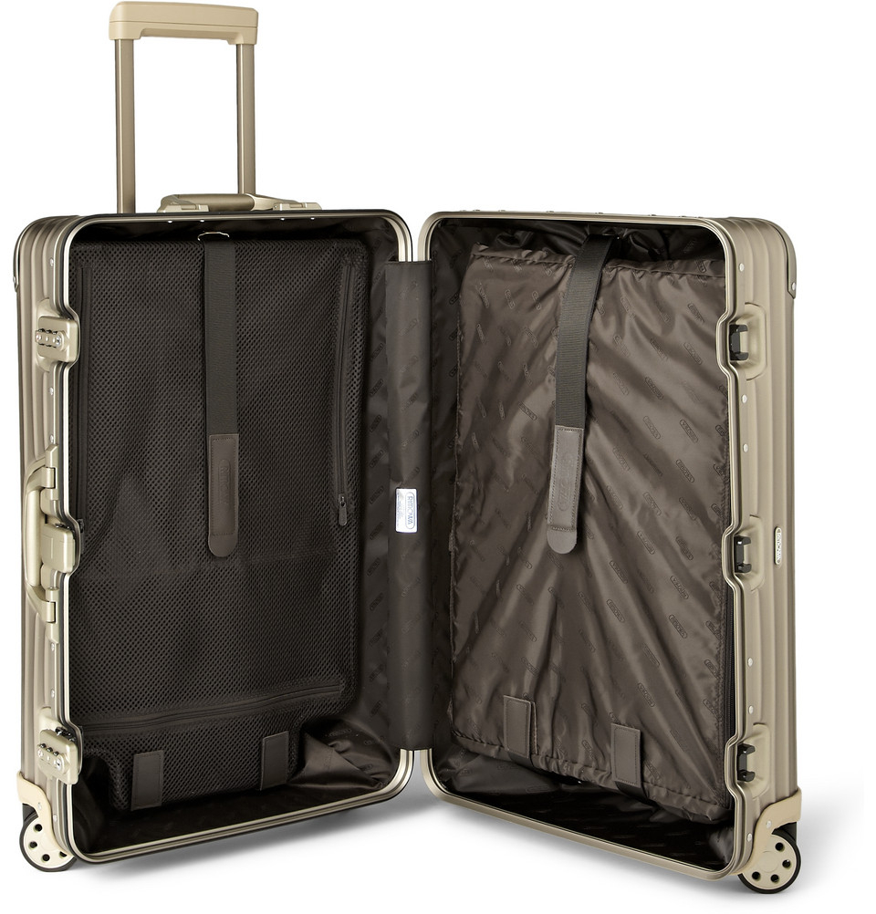 aluminum topas suitcase