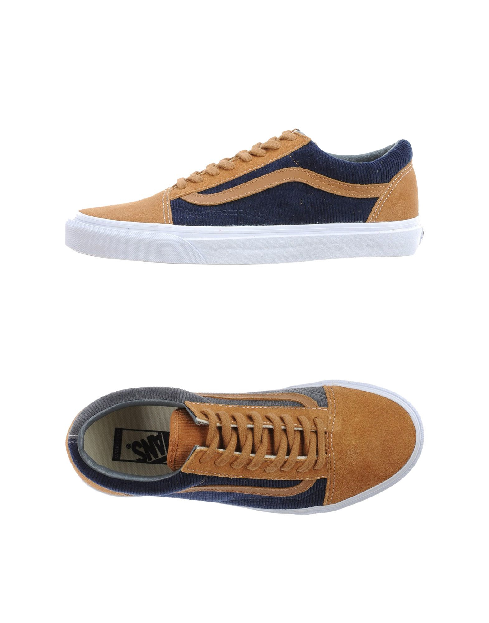 tan vans low top